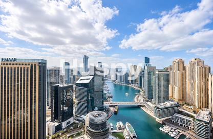 Apartment - 1 - 2 for rent in JW Marriott Hotel Marina - Dubai Marina - Dubai
