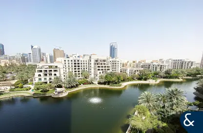 Apartment - 1 Bedroom - 2 Bathrooms for rent in The Links Canal Apartments - The Links - The Views - Dubai