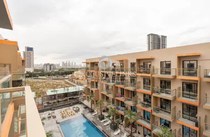 Apartment - 1 Bedroom - 2 Bathrooms for rent in Binghatti Rose - District 15 - Jumeirah Village Circle - Dubai