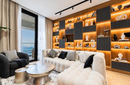 Apartment - 2 - 3 for rent in Jumeirah Gate Tower 1 - The Address Jumeirah Resort and Spa - Jumeirah Beach Residence - Dubai