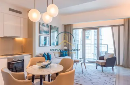 شقة - غرفة نوم - 2 حمامات للايجار في أدريس برج هاربور بوينت 1 - أدريس هاربور بوينت - مرسى خور دبي - دبي