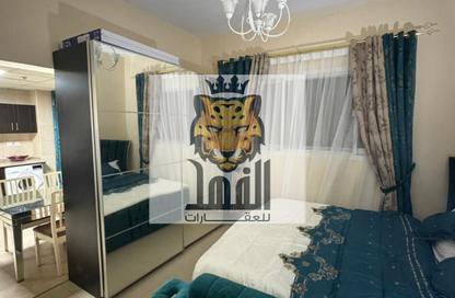 Apartment - Studio - 1 Bathroom for rent in Jasmine Towers - Garden City - Ajman