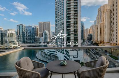 Apartment - 1 Bedroom - 2 Bathrooms for rent in Sanibel Tower - Park Island - Dubai Marina - Dubai