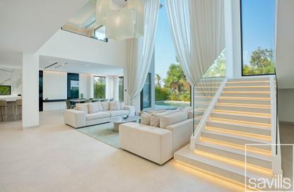 Villa - 4 Bedrooms - 5 Bathrooms for rent in Garden Hall - Mediterranean Clusters - Jumeirah Islands - Dubai Villa - 4 Bedrooms - 5 Bathrooms for rent in Garden Hall - Mediterranean Clusters - Jumeirah Islands - Dubai