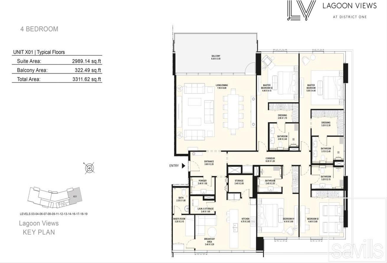 Penthouse | Burj & Lagoon View | View Today photo 11
