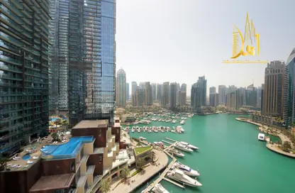 Apartment - 2 Bedrooms - 3 Bathrooms for rent in Damac Heights - Dubai Marina - Dubai