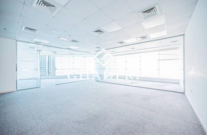 Office Space - Studio - 1 Bathroom for rent in The Prime Tower - Business Bay - Dubai