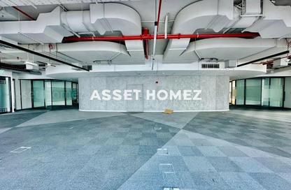 Office Space - Studio - 4 Bathrooms for rent in The Bay Gate - Business Bay - Dubai