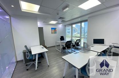 Office Space - Studio - 4 Bathrooms for rent in Latifa Tower - Sheikh Zayed Road - Dubai