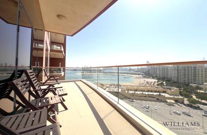 Apartment - 2 - 3 for rent in Sapphire - Tiara Residences - Palm Jumeirah - Dubai