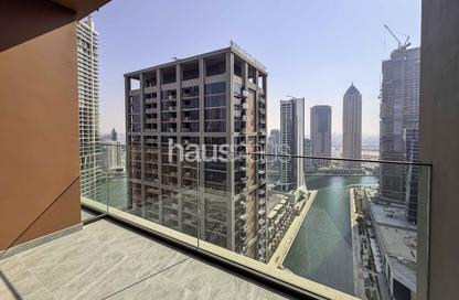 Apartment - Studio - 1 for rent in Peninsula Two - Peninsula - Business Bay - Dubai