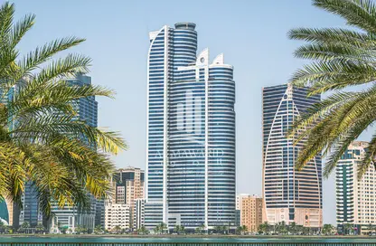 Apartment - 2 Bedrooms - 3 Bathrooms for rent in Sarh Al Emarat Tower - Al Majaz 3 - Al Majaz - Sharjah