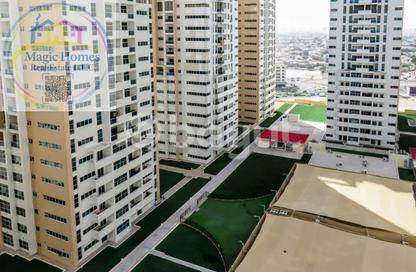 Apartment - 2 - 3 for rent in Ajman One Tower 4 - Ajman One - Ajman Downtown - Ajman