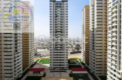 Apartment - 2 - 3 for rent in Ajman One Tower 4 - Ajman One - Ajman Downtown - Ajman
