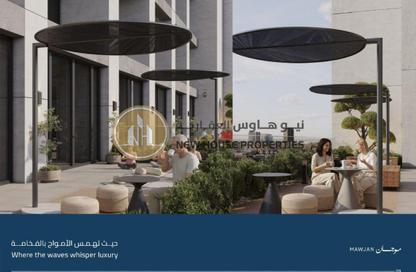 شقة - 2 غرف نوم - 3 حمامات للبيع في برج موجان - طريق كورنيش عجمان - عجمان شقة - 2 غرف نوم - 3 حمامات للبيع في برج موجان - طريق كورنيش عجمان - عجمان