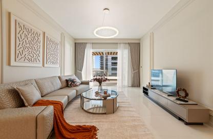 Apartment - 2 - 2 for rent in Grand Bleu Tower 1 - Grand Bleu - Emaar Beachfront - Dubai Harbour - Dubai