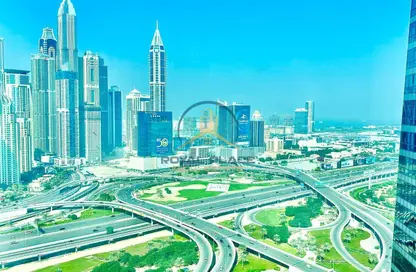 Office Space - 1 Bedroom - 1 Bathroom for rent in Jumeirah Bay X2 - JLT Cluster X - Jumeirah Lake Towers - Dubai