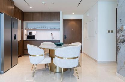 Apartment - 2 - 2 for rent in Palace Beach Residence Tower 1 - Palace Beach Residence - Emaar Beachfront - Dubai Harbour - Dubai