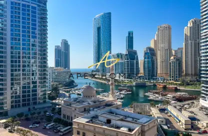 شقة - 2 غرف نوم - 2 حمامات للايجار في برج إسكان - دبي مارينا - دبي