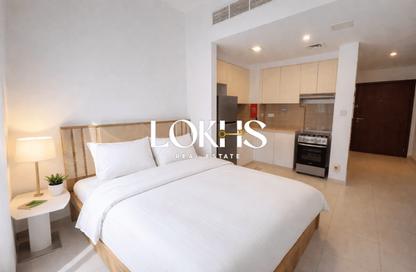 Apartment - Studio - 1 Bathroom for rent in Hayat Boulevard 2B - Hayat Boulevard 2 - Hayat Boulevard - Town Square - Dubai