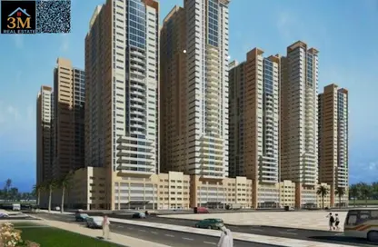 شقة - غرفة نوم - 2 حمامات للبيع في عجمان واحد - المرحلة الثانية - عجمان وسط المدينة - عجمان شقة - غرفة نوم - 2 حمامات للبيع في عجمان واحد - المرحلة الثانية - عجمان وسط المدينة - عجمان