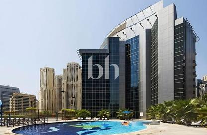Apartment - 1 Bedroom - 2 Bathrooms for rent in The Waves Tower A - The Waves - Dubai Marina - Dubai