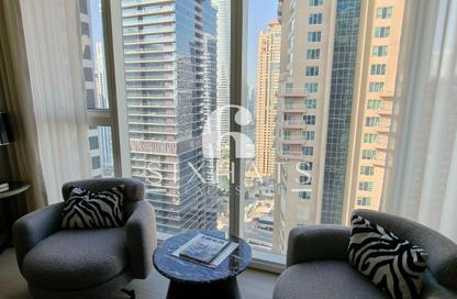 Apartment - 1 Bedroom - 2 Bathrooms for rent in Me Do Re Tower - JLT Cluster L - Jumeirah Lake Towers - Dubai