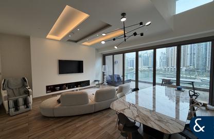 Apartment - 4 Bedrooms - 6 Bathrooms for rent in Marina Gate 2 - Marina Gate - Dubai Marina - Dubai