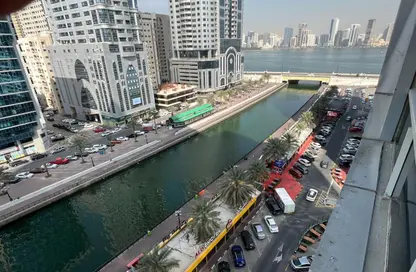 Apartment - 3 Bedrooms - 3 Bathrooms for rent in Queen Tower - Al Qasba - Sharjah