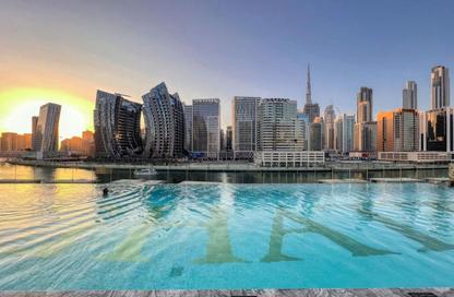 Apartment - Studio - 1 Bathroom for rent in Binghatti Canal - Business Bay - Dubai