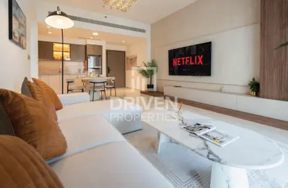 Apartment - 1 Bedroom - 2 Bathrooms for rent in Grand Bleu Tower 2 - Emaar Beachfront - Dubai Harbour - Dubai