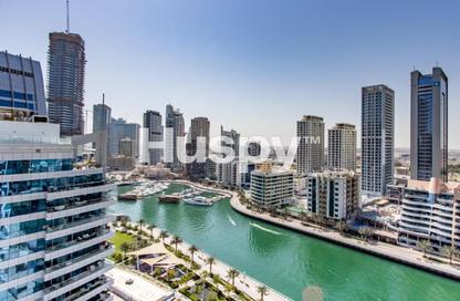 Apartment - 1 Bedroom - 2 Bathrooms for rent in Dorra Bay - Dubai Marina - Dubai