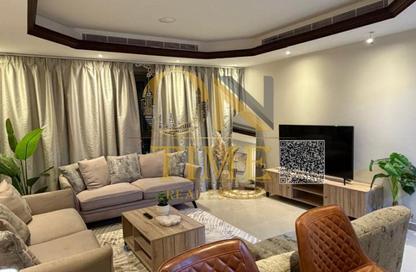 Apartment - 1 Bedroom - 2 Bathrooms for rent in Corniche Tower - Ajman Corniche Road - Ajman