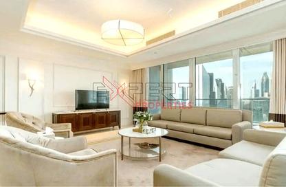 Apartment - 4 Bedrooms - 4 Bathrooms for rent in Kempinski BLVD - Downtown Dubai - Dubai