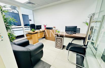 Office Space - Studio - 1 Bathroom for rent in Business Atrium Building - Oud Metha - Bur Dubai - Dubai