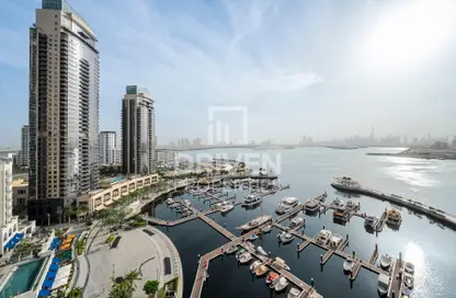 شقة - 3 غرف نوم - 4 حمامات للايجار في خور دبي ريزيدنس برج 1 شمال - Dubai Creek ريزيدنسز North - Dubai Creek ريزيدنسز - مرسى خور دبي - دبي