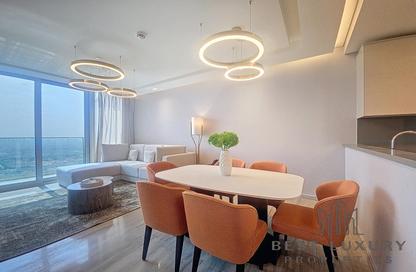 Apartment - 2 Bedrooms - 3 Bathrooms for rent in Palm View - Dubai Media City - Dubai