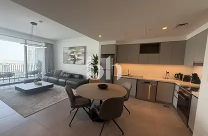 شقة - 2 غرف نوم - 2 حمامات للايجار في دبي كريك جيت تاور 2 - بوابة الخور - مرسى خور دبي - دبي