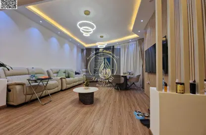 Apartment - 2 Bedrooms - 3 Bathrooms for rent in Orient Tower 1 - Orient Towers - Al Bustan - Ajman