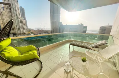 Apartment - Studio - 1 Bathroom for rent in Jumeirah Beach Residence - Dubai