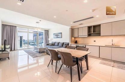 Apartment - 2 Bedrooms - 2 Bathrooms for rent in Sunrise Bay Tower 1 - Sunrise Bay - Emaar Beachfront - Dubai Harbour - Dubai