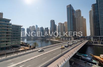 Apartment - 2 - 3 for rent in Silverene Tower A - Silverene - Dubai Marina - Dubai
