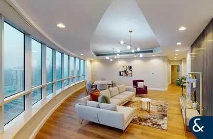 Apartment - 4 Bedrooms - 4 Bathrooms for rent in Horizon Tower - Dubai Marina - Dubai