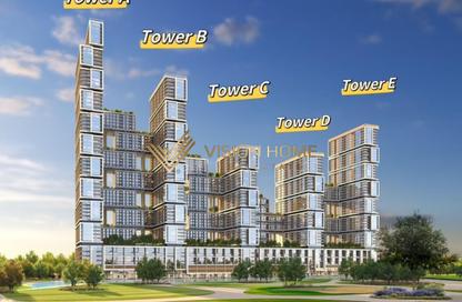 Apartment - 1 Bedroom - 1 Bathroom for sale in Sobha One Tower B - Sobha One - Sobha Hartland - Mohammed Bin Rashid City - Dubai