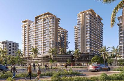 Apartment - Studio - 1 for sale in Azizi Beach Oasis 2 Tower B - Azizi Beach Oasis 2 - Dubai Studio City - Dubai
