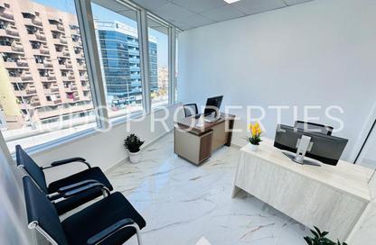 Office Space - Studio - 1 Bathroom for rent in Fatima Mohammad Ahmad Bin Suleiman Building - Al Raffa - Bur Dubai - Dubai