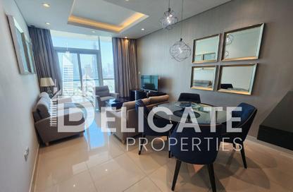 Apartment - 2 - 3 for rent in Damac Maison The Distinction - Downtown Dubai - Dubai