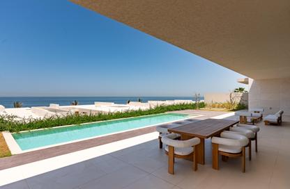 Villa - 4 Bedrooms - 5 Bathrooms for rent in Exclusive 21 - Beachfront - Al Zorah - Ajman