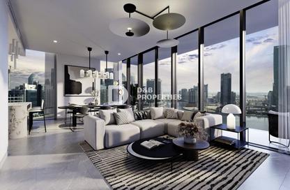 Apartment - 1 Bedroom - 2 Bathrooms for sale in Peninsula Four - Peninsula - Business Bay - Dubai