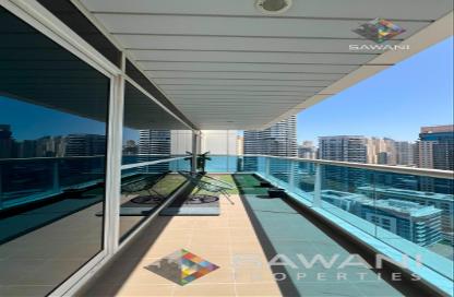 Apartment - 1 - 2 for rent in Opal Tower Marina - Dubai Marina - Dubai